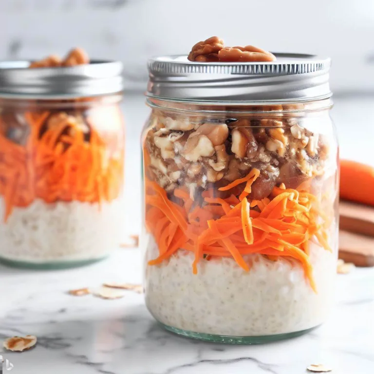 Car-Oat-Cake 1 Overnight Oats - Carrot Cake