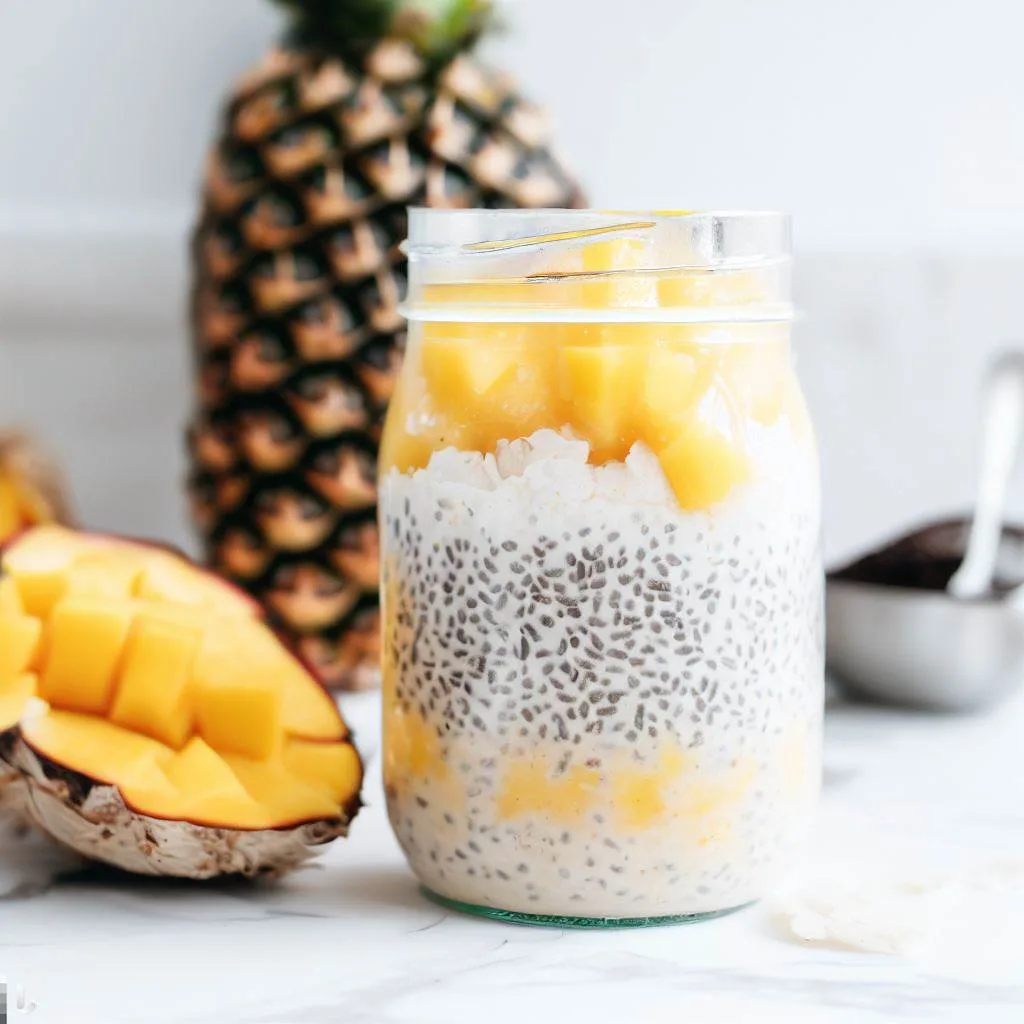 Chia Colada Chia and Oat recipe - Chia Colada