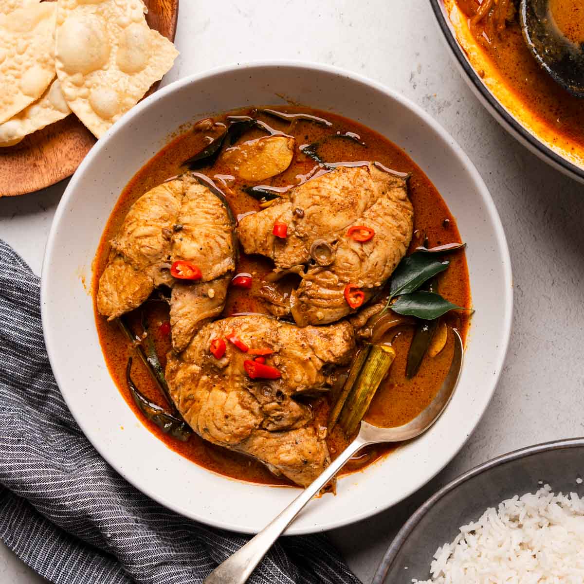 Sri Lankan fish curry Sri Lankan fish curry