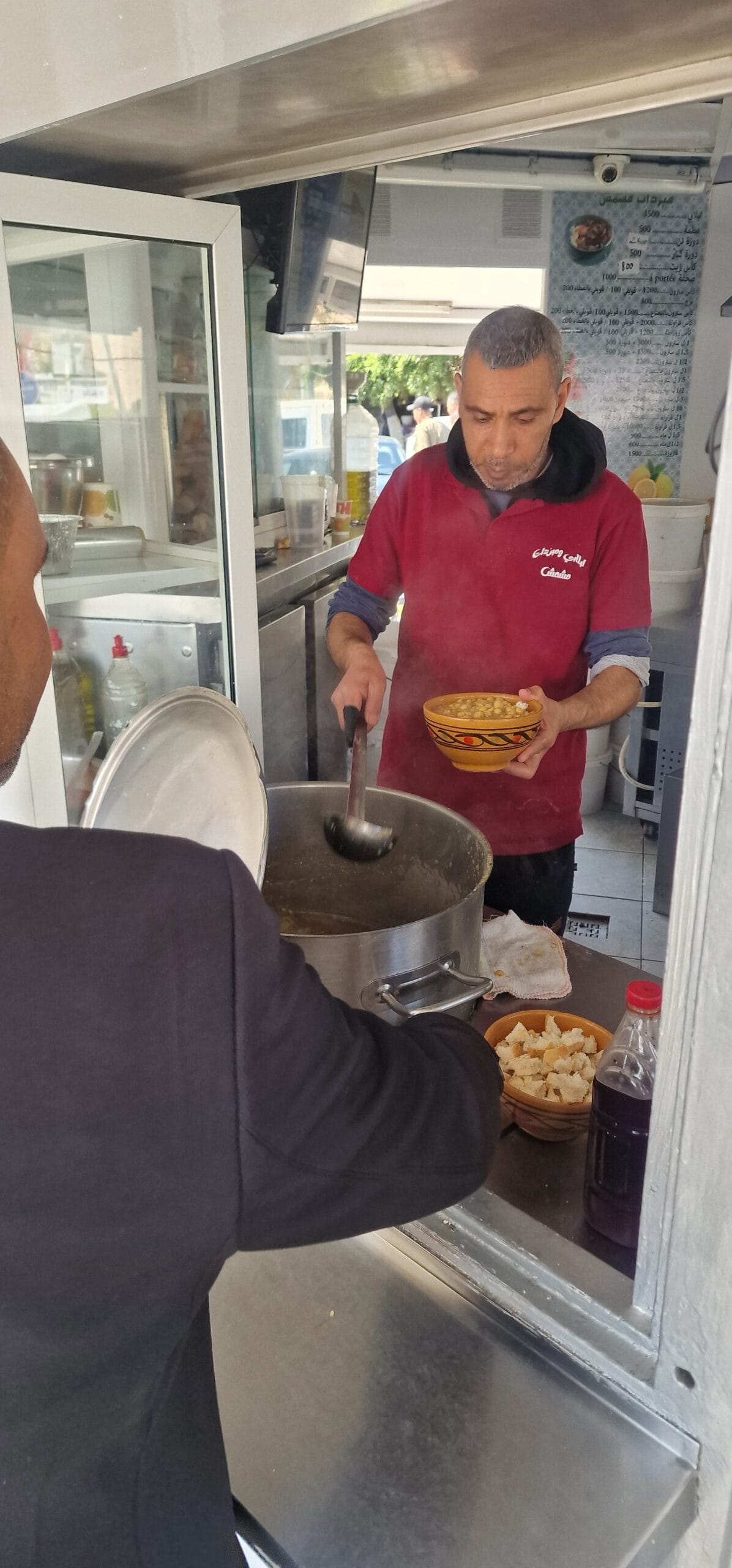 Lablebi stall in Tunisia
