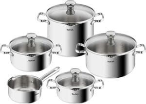 T-fal Stainless Steel Cookware Set (11-piece)