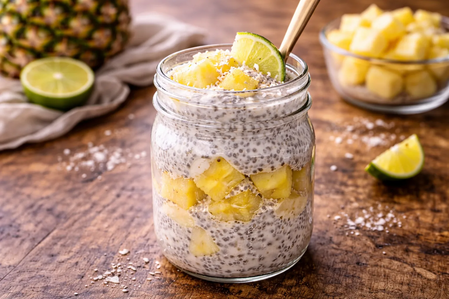 Chia Colada: Tropical Coconut & Chia Drink Recipe