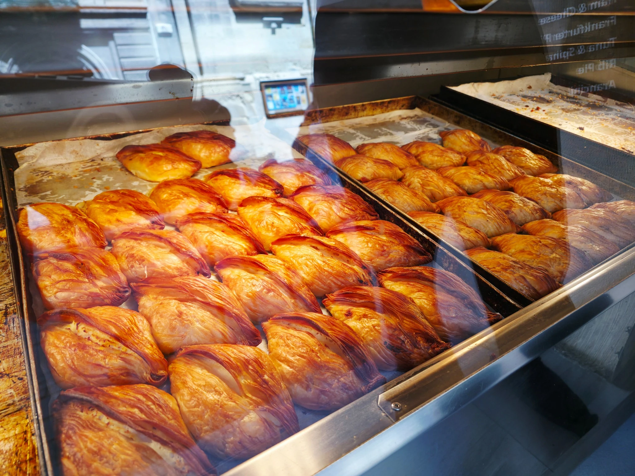 Fresh pastries in a Maltese bakery