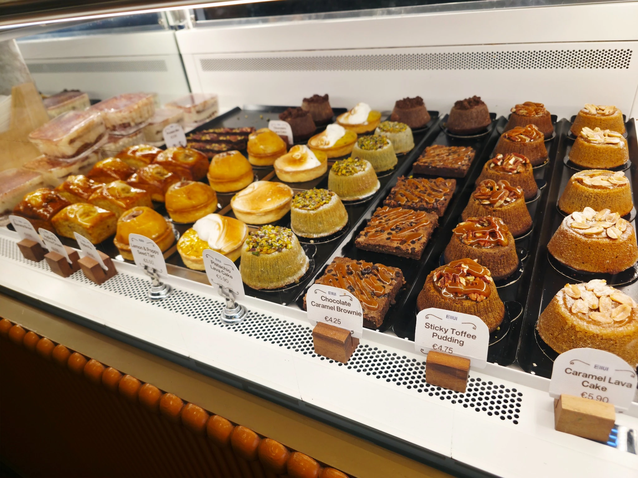 maltese dessert display pastries
