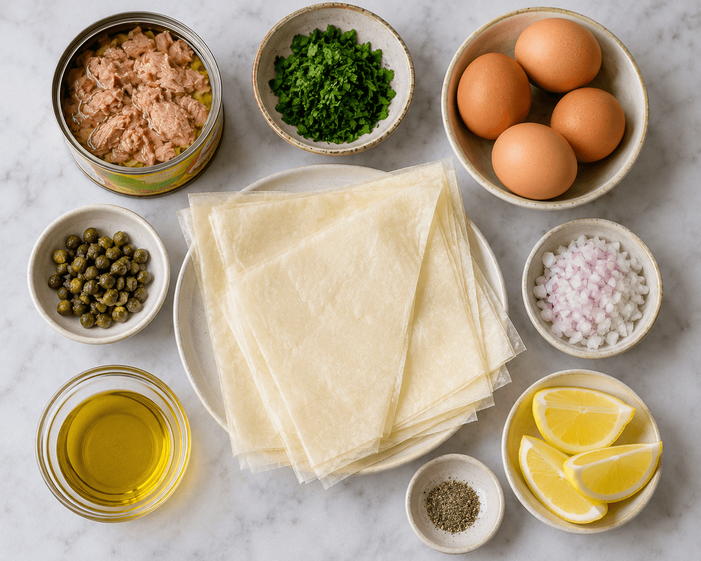 Brik ingredients