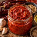 Harissa in a jar