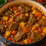 STewing the lamb marqa