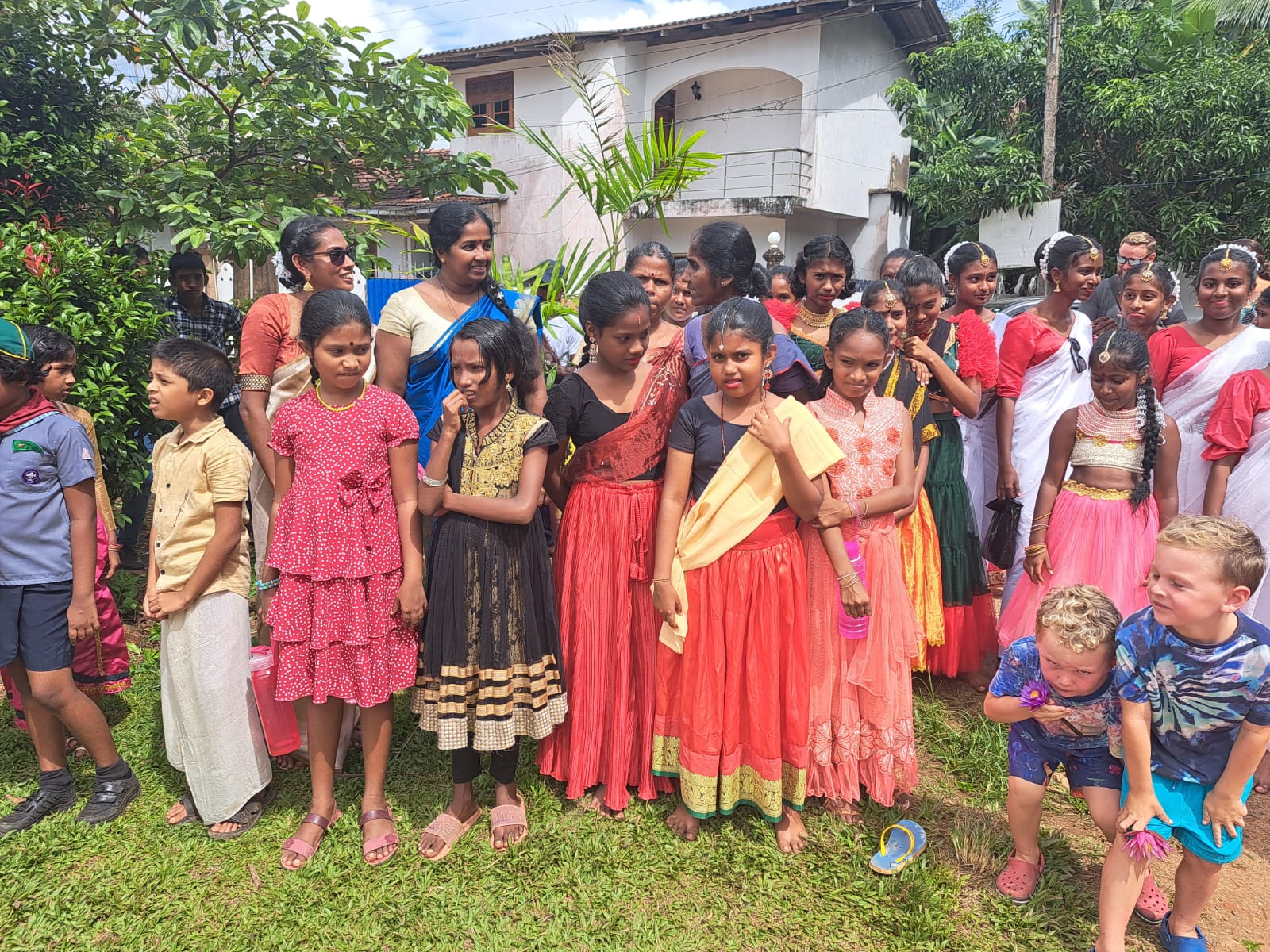 Visiting local schoo Visiting local school in Sri Lanka