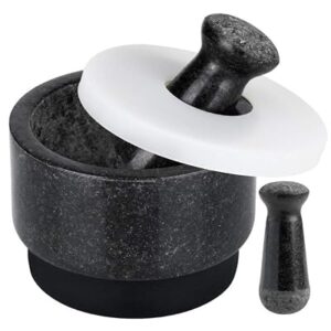 COSYLAND Granite Mortar & Pestle (16 cm)