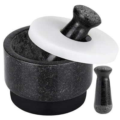 Cosyland MOrtar 1 COSYLAND Granite Mortar & Pestle (16 cm)
