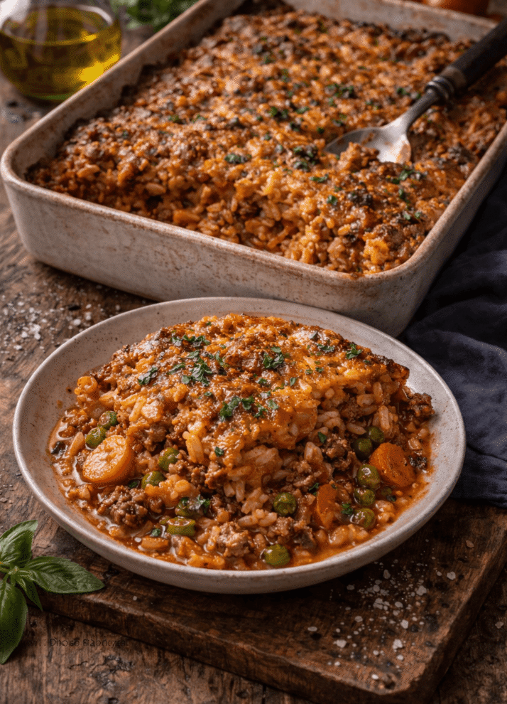 Ross il-Forn: Traditional Maltese Baked Rice Recipe - Tone & Taste