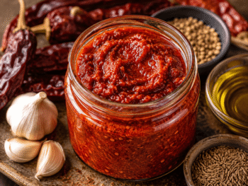 Harissa in a jar