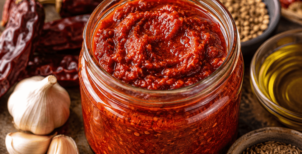 Harissa in a jar Harissa in a jar
