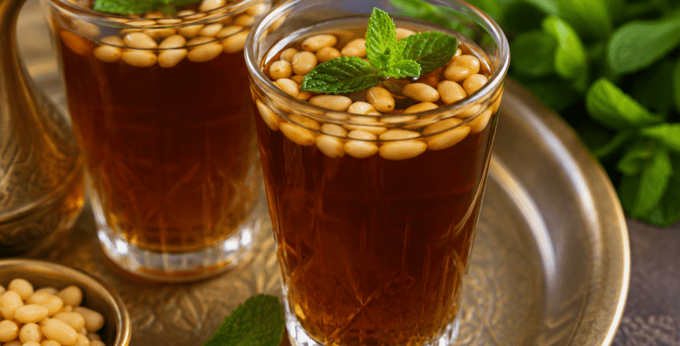Pine nut tea Pine nut tea