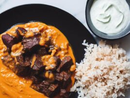 Healthy beef stew recipe: Rogan Squash