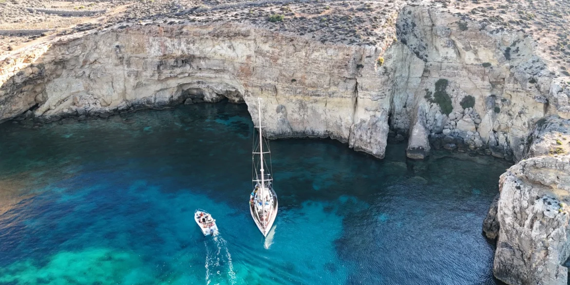 sailboat-hidden-cove- blue lagoon malta sailboat-hidden-cove- blue lagoon malta